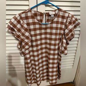 A New Day ruffle sleeve top